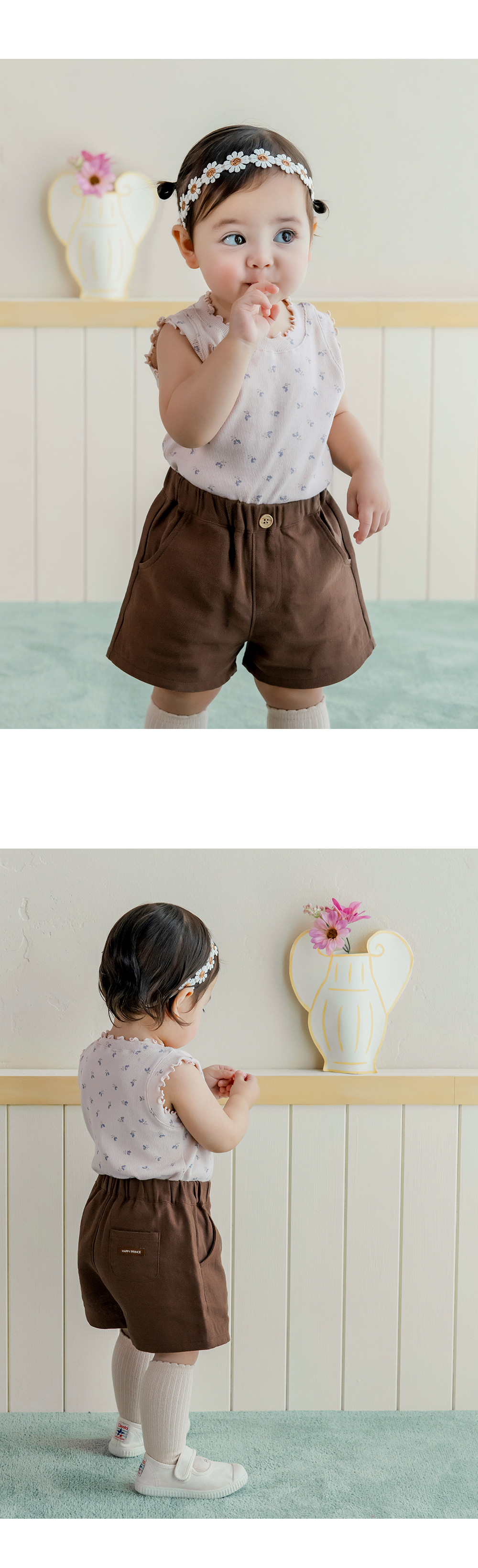 Kids Clara - Korean Baby Fashion - #babylifestyle - Dellin Linen Pants - 4