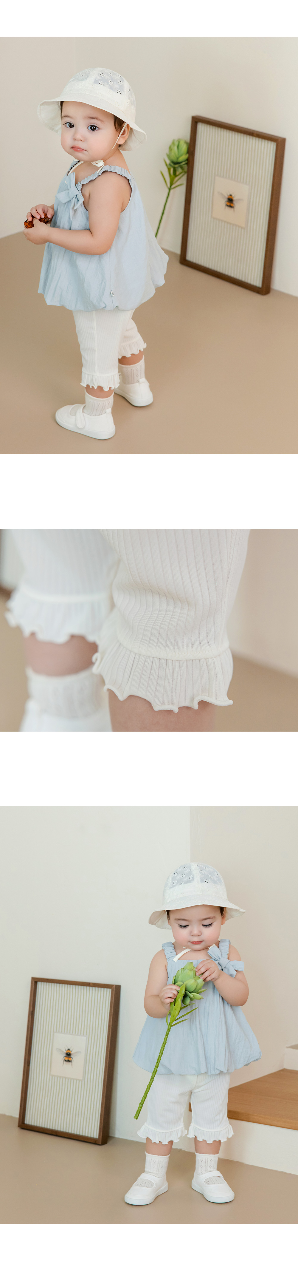 Kids Clara - Korean Baby Fashion - #babyoninstagram - Kamong Baby Leggings - 4