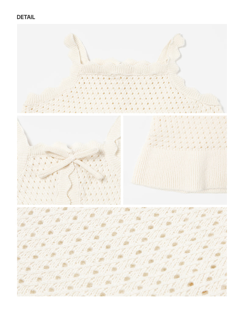 Kids Clara - Korean Baby Fashion - #babyoutfit - Elodie Knit Baby Bustier - 7
