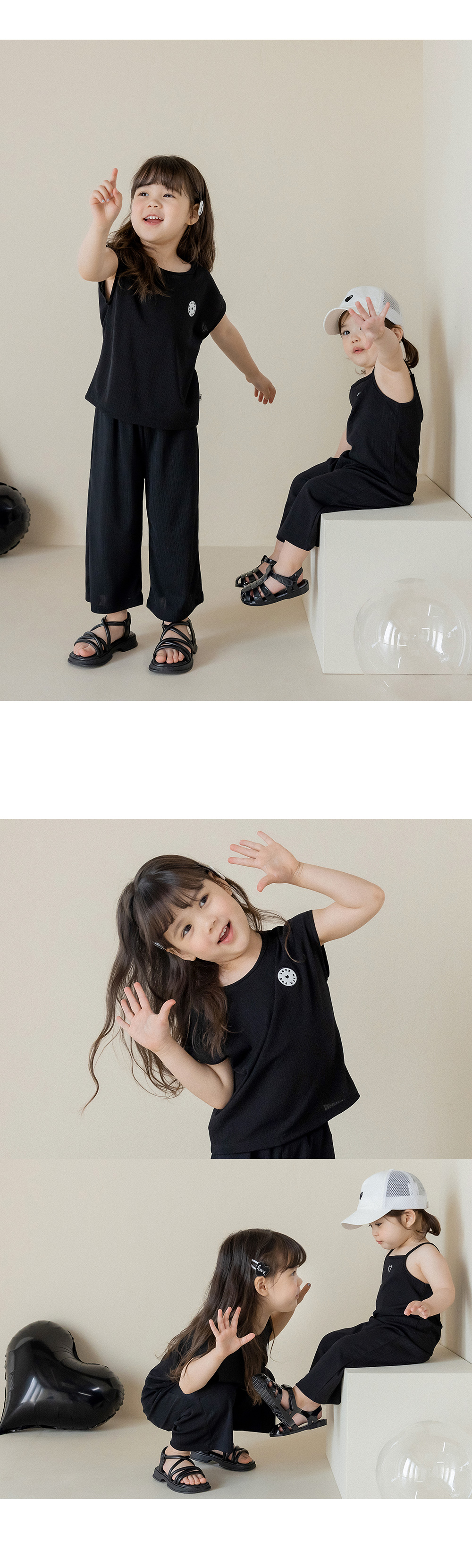 Kids Clara - Korean Baby Fashion - #babyoutfit - Shelly 3-Piece Pleats Setup - 2