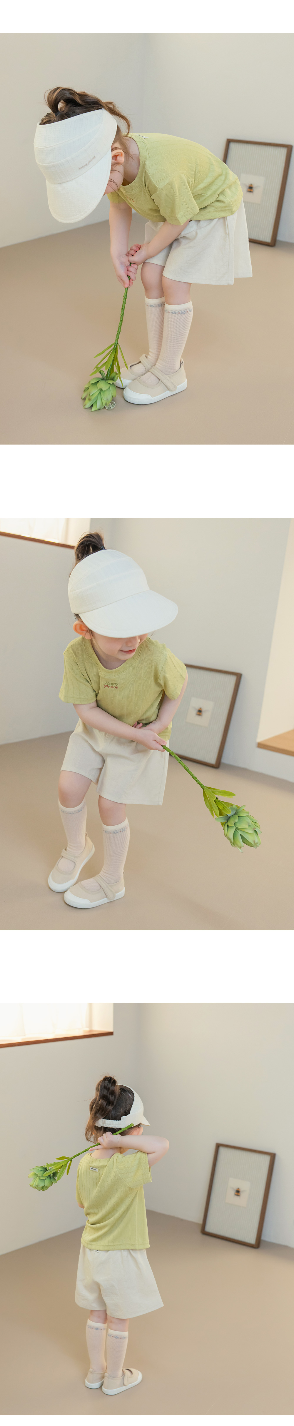 Kids Clara - Korean Baby Fashion - #babyoutfit - Bloom Pleats 3-Piece Setup - 8