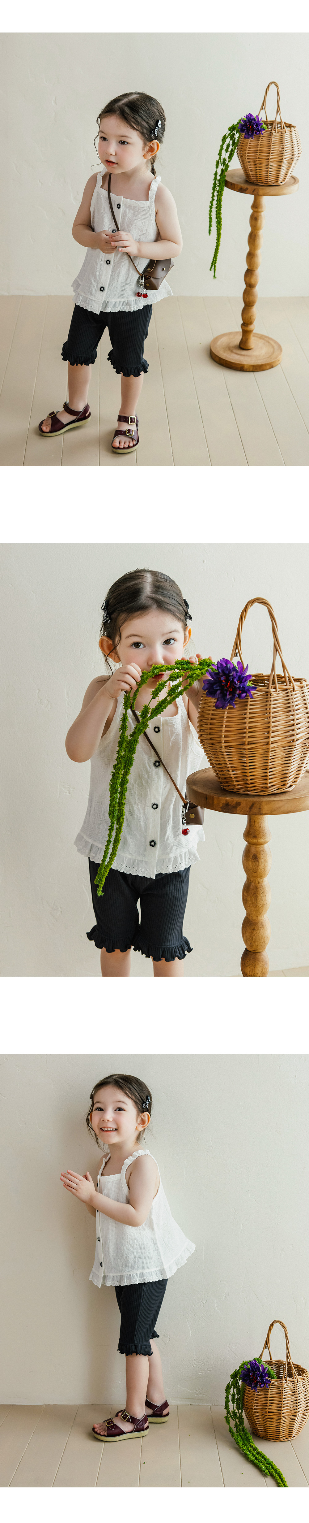 Kids Clara - Korean Baby Fashion - #babyoutfit - Kamong Baby Leggings - 5