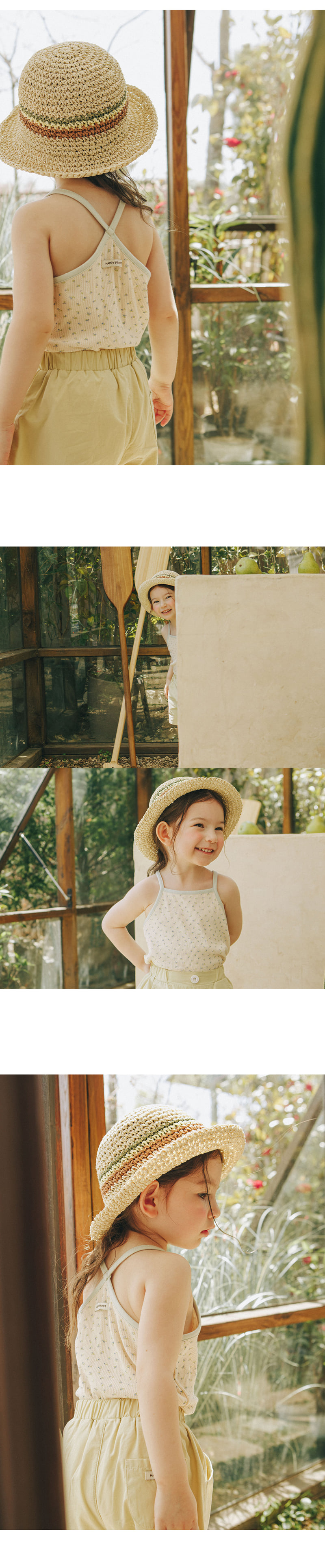Kids Clara - Korean Baby Fashion - #babyoutfit - Roel Baby Sleeveless Tee - 4