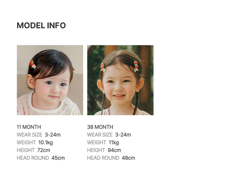 Kids Clara - Korean Baby Fashion - #babywear - Ple Baby Hairpin Set (set of 5) - 10