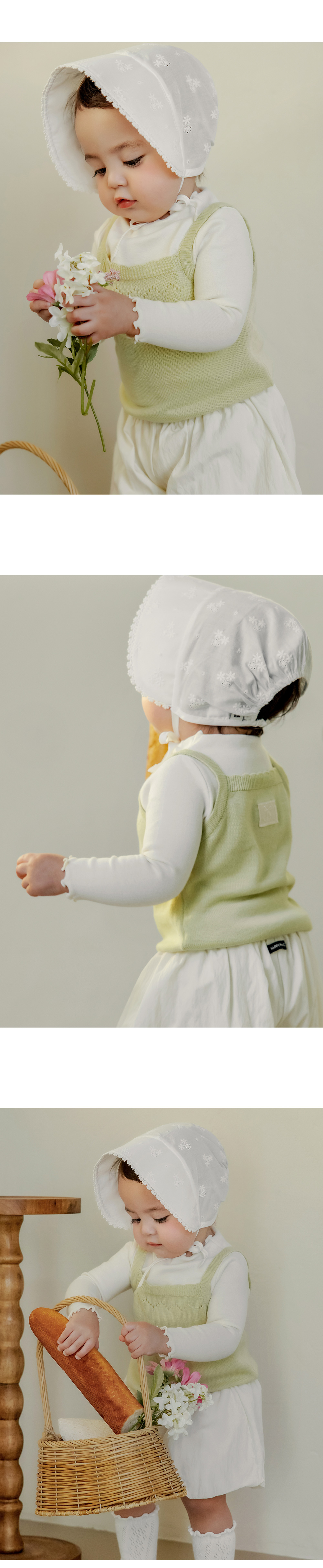 Kids Clara - Korean Baby Fashion - #babywear - Fleur Knit Baby Bustier - 5