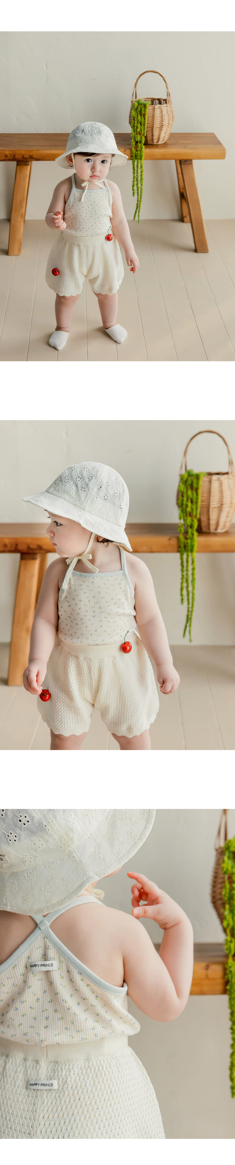 Kids Clara - Korean Baby Fashion - #onlinebabyboutique - Roel Baby Sleeveless Tee - 5