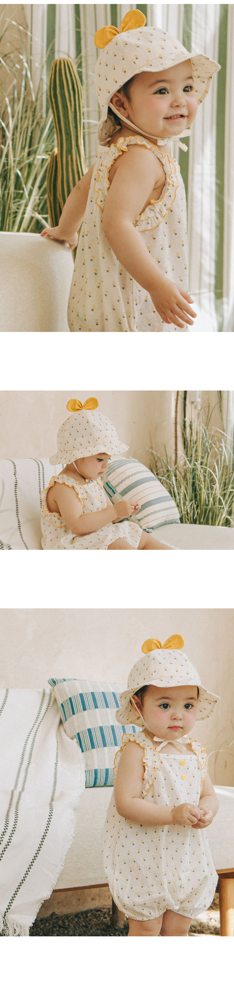 Kids Clara - Korean Baby Fashion - #onlinebabyboutique - Cheny Baby Sun Hat - 2