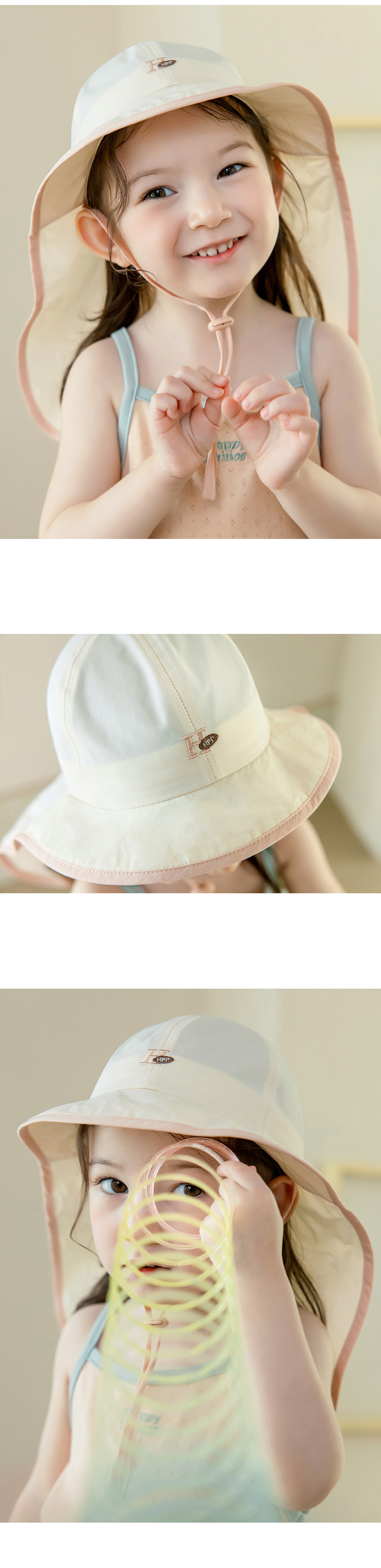 Kids Clara - Korean Baby Fashion - #onlinebabyboutique - Luya Baby Flap Cap - 2