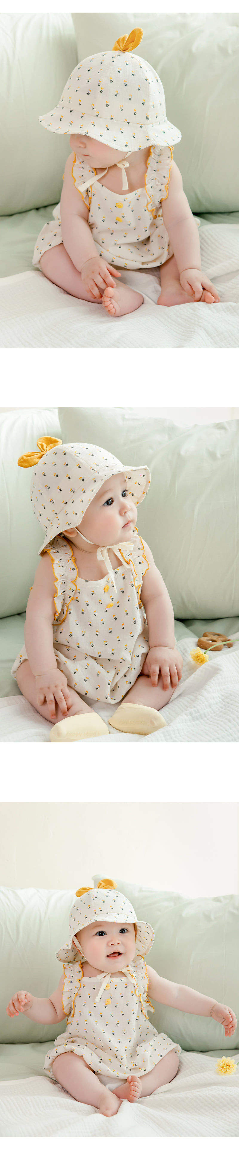 Kids Clara - Korean Baby Fashion - #onlinebabyboutique - Nero Bodysuit - 4