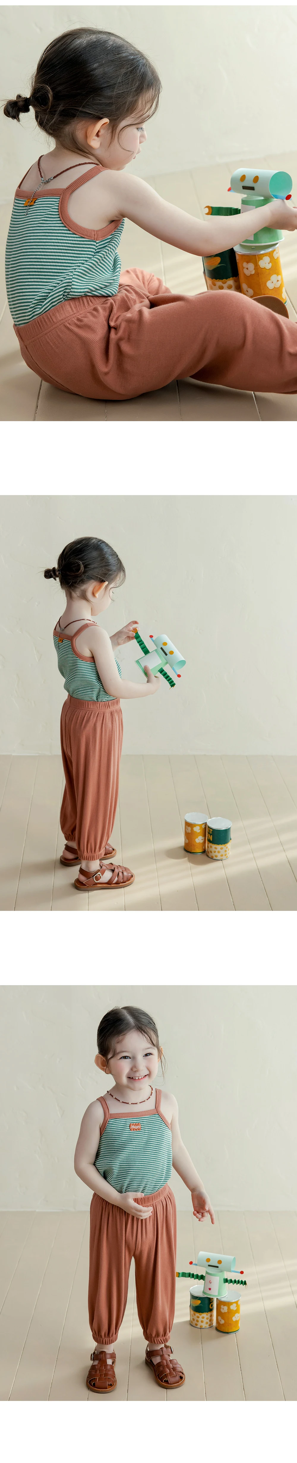 Kids Clara - Korean Baby Fashion - #onlinebabyshop - Romina Loungewear - 3