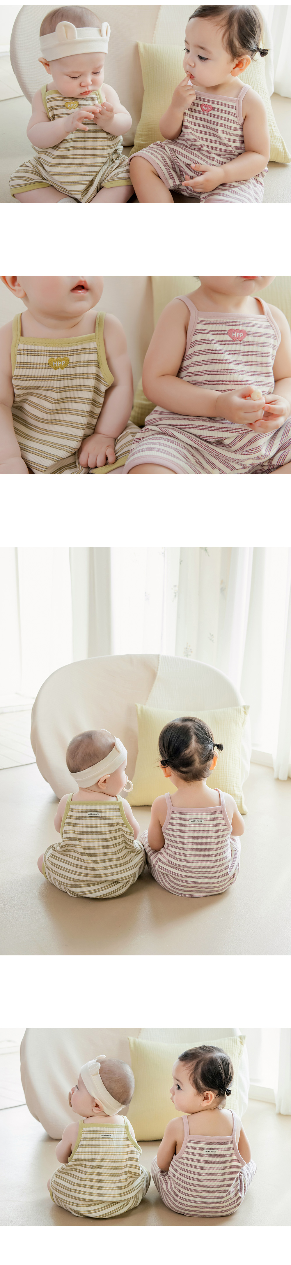 Kids Clara - Korean Baby Fashion - #onlinebabyshop - Arom Baby Jumpsuit - 2