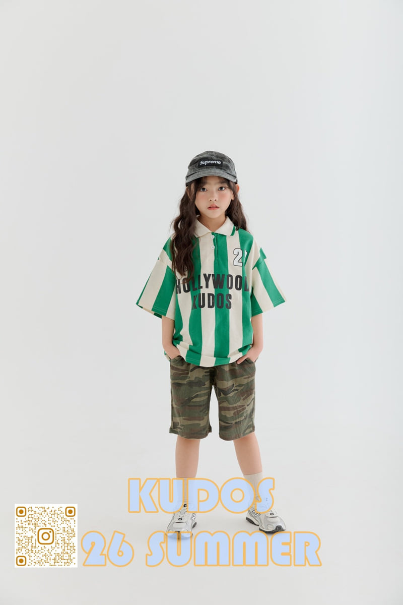Kudos - Korean Children Fashion - #Kfashion4kids - Hollywood Collar Tee - 10
