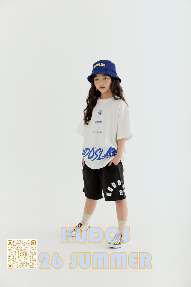 Kudos - Korean Children Fashion - #Kfashion4kids - Calligraphy Short Sleeve Tee - 9