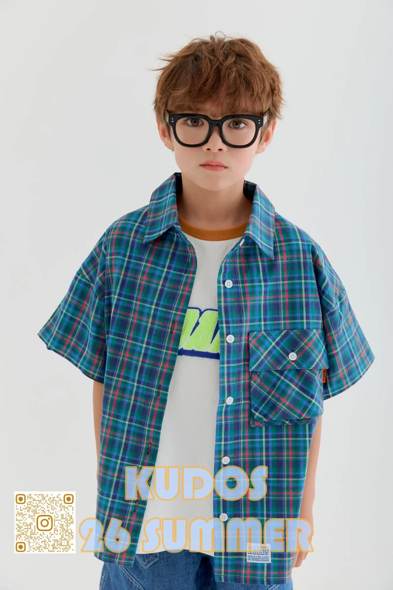 Kudos - Korean Children Fashion - #childofig - Check Shirt - 7