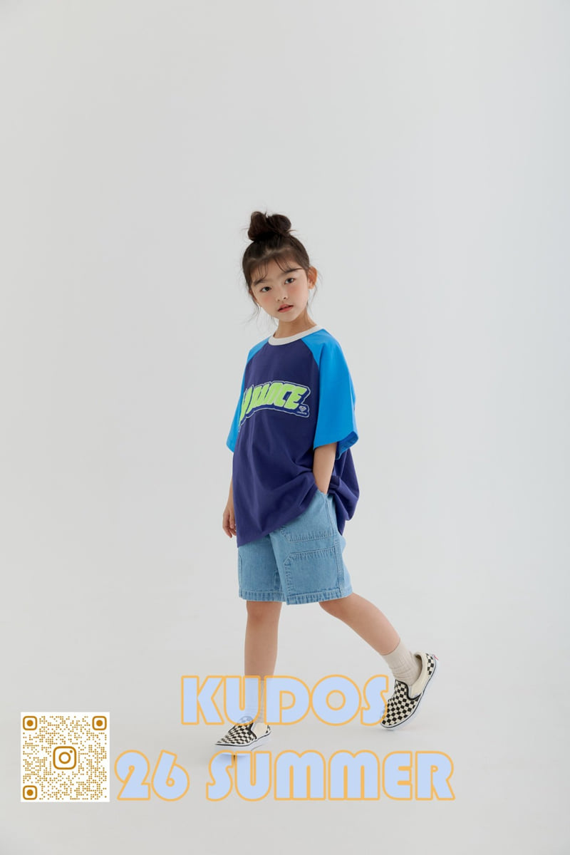 Kudos - Korean Children Fashion - #prettylittlegirls - Hype Denim Shorts - 4