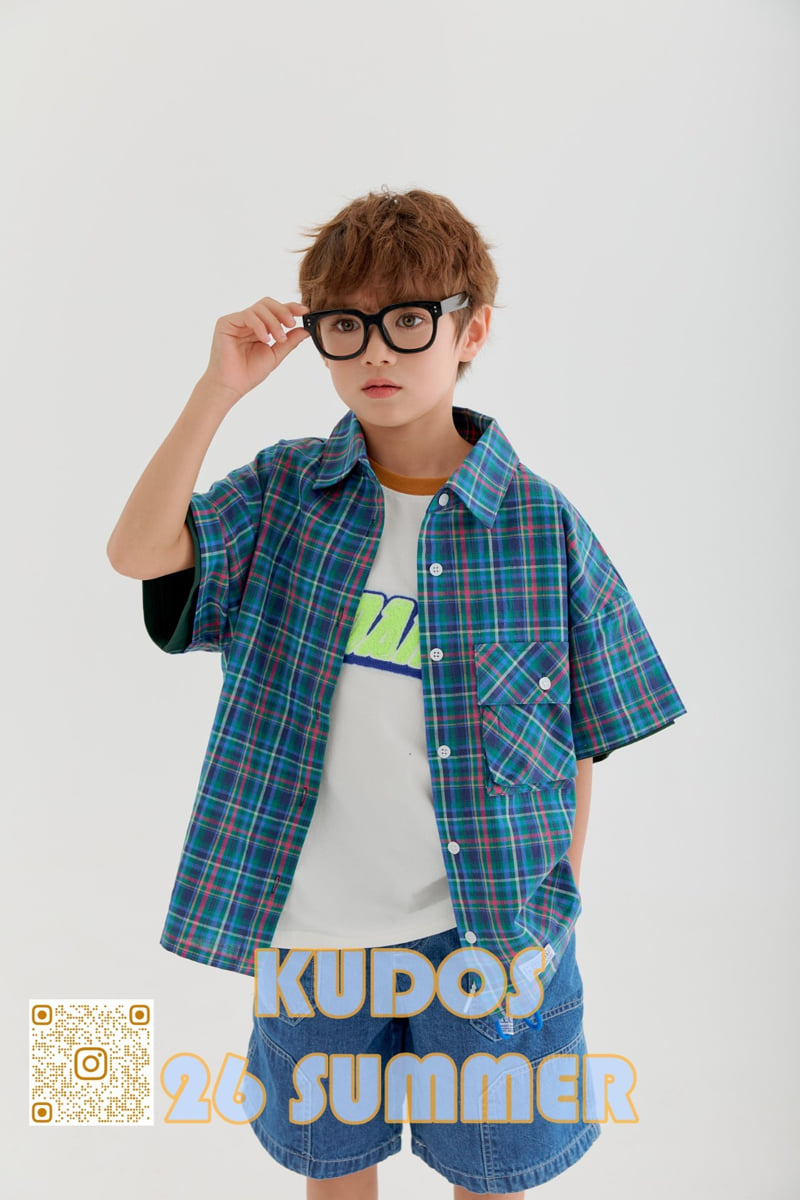 Kudos - Korean Children Fashion - #childrensboutique - Check Shirt - 8