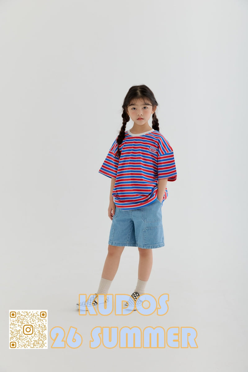 Kudos - Korean Children Fashion - #childrensboutique - Hype Denim Shorts - 6