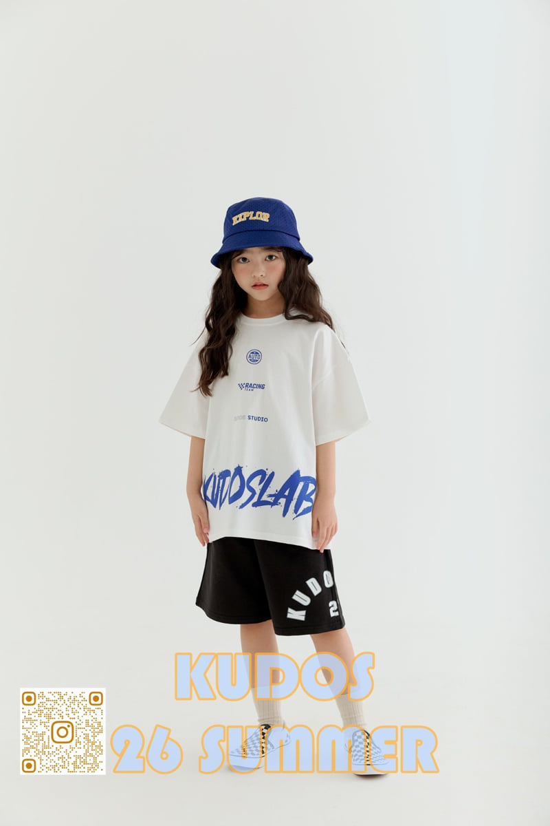 Kudos - Korean Children Fashion - #childrensboutique - Calligraphy Short Sleeve Tee - 2