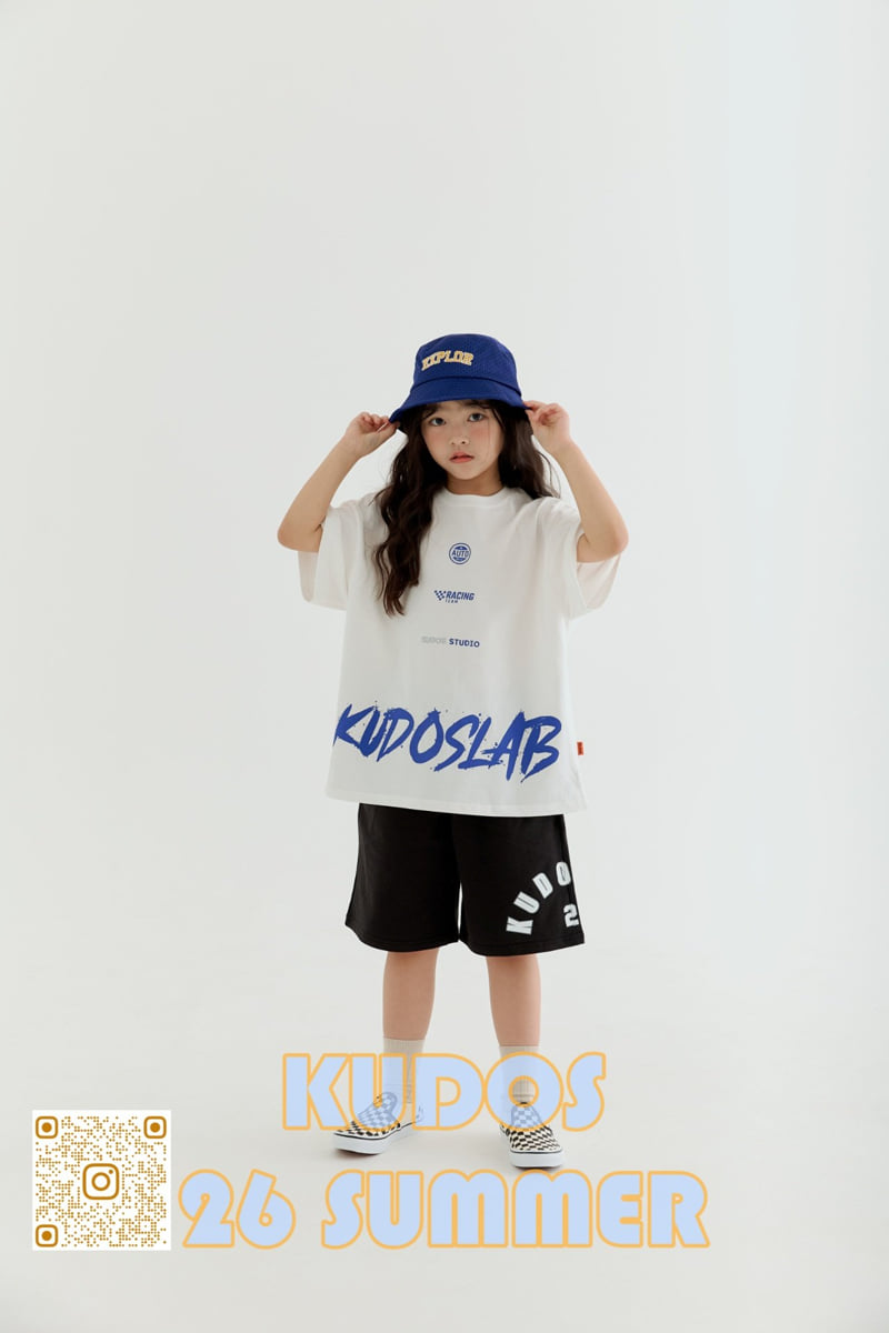 Kudos - Korean Children Fashion - #designkidswear - Calligraphy Short Sleeve Tee - 3