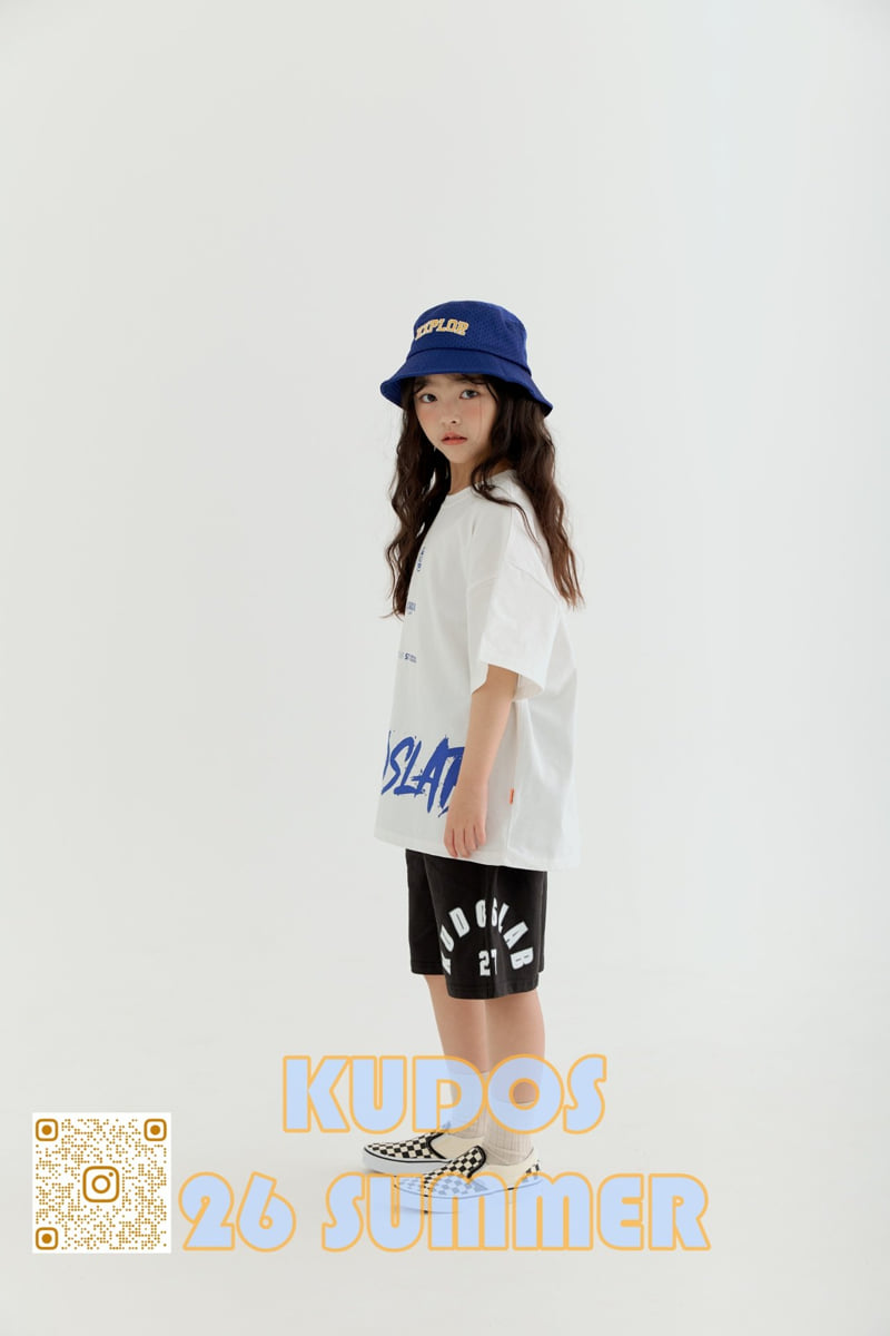 Kudos - Korean Children Fashion - #designkidswear - Calligraphy Short Sleeve Tee - 4