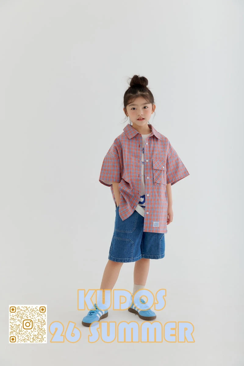 Kudos - Korean Children Fashion - #fashionkids - Check Shirt - 11