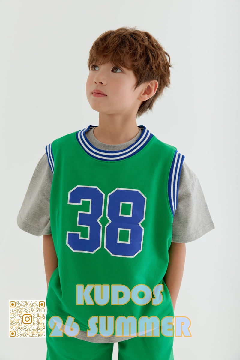 Kudos - Korean Children Fashion - #fashionkids - Basketball Top - 8