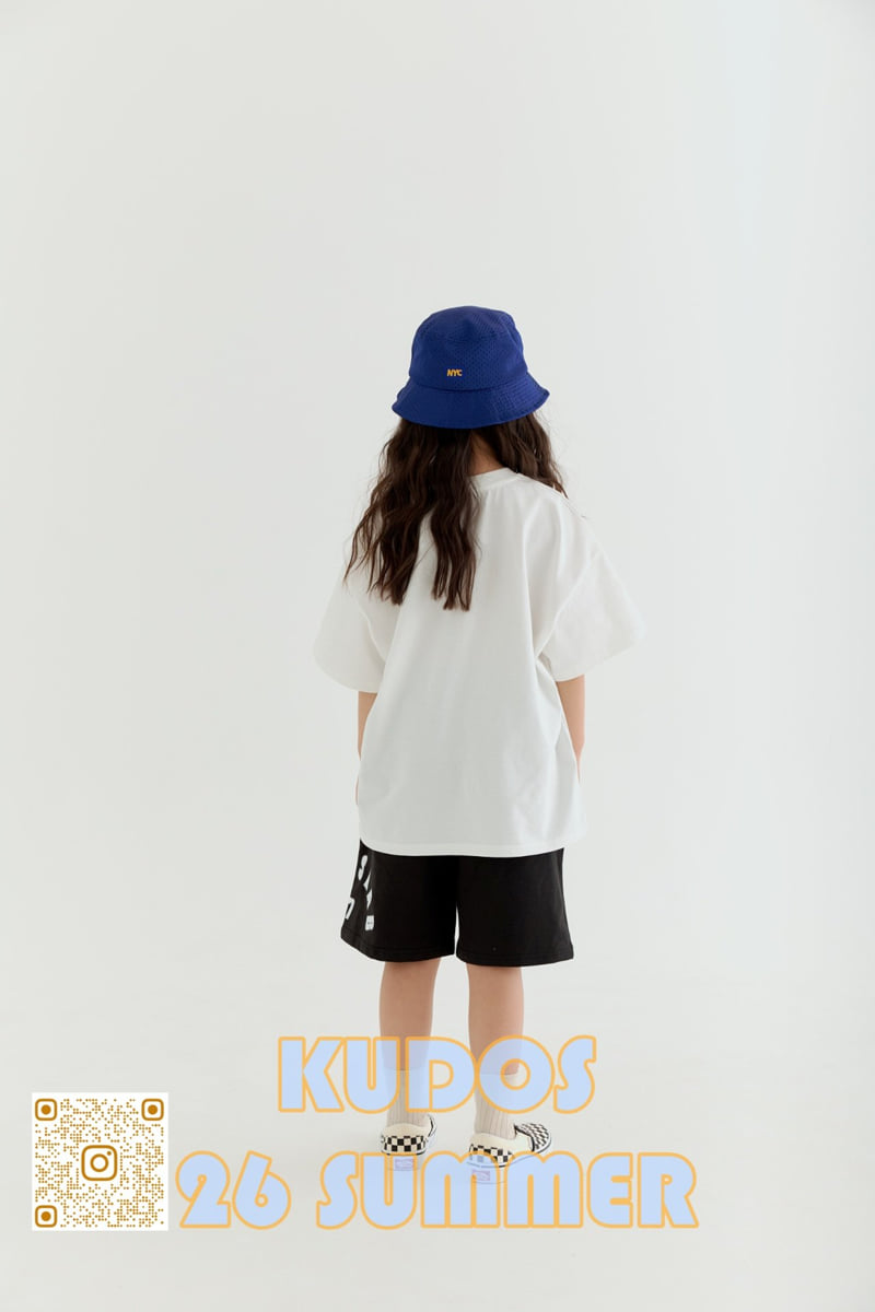 Kudos - Korean Children Fashion - #fashionkids - Calligraphy Short Sleeve Tee - 5