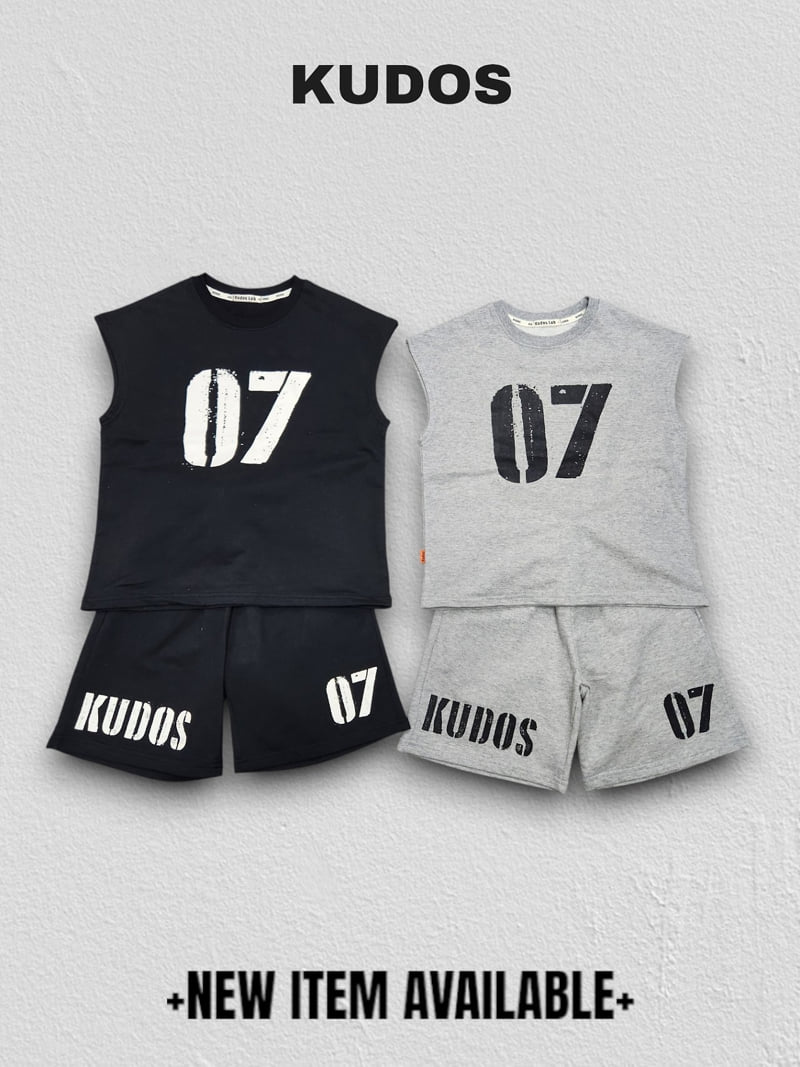 Kudos - Korean Children Fashion - #kidsshorts - 07 Drop Shoulder Setup