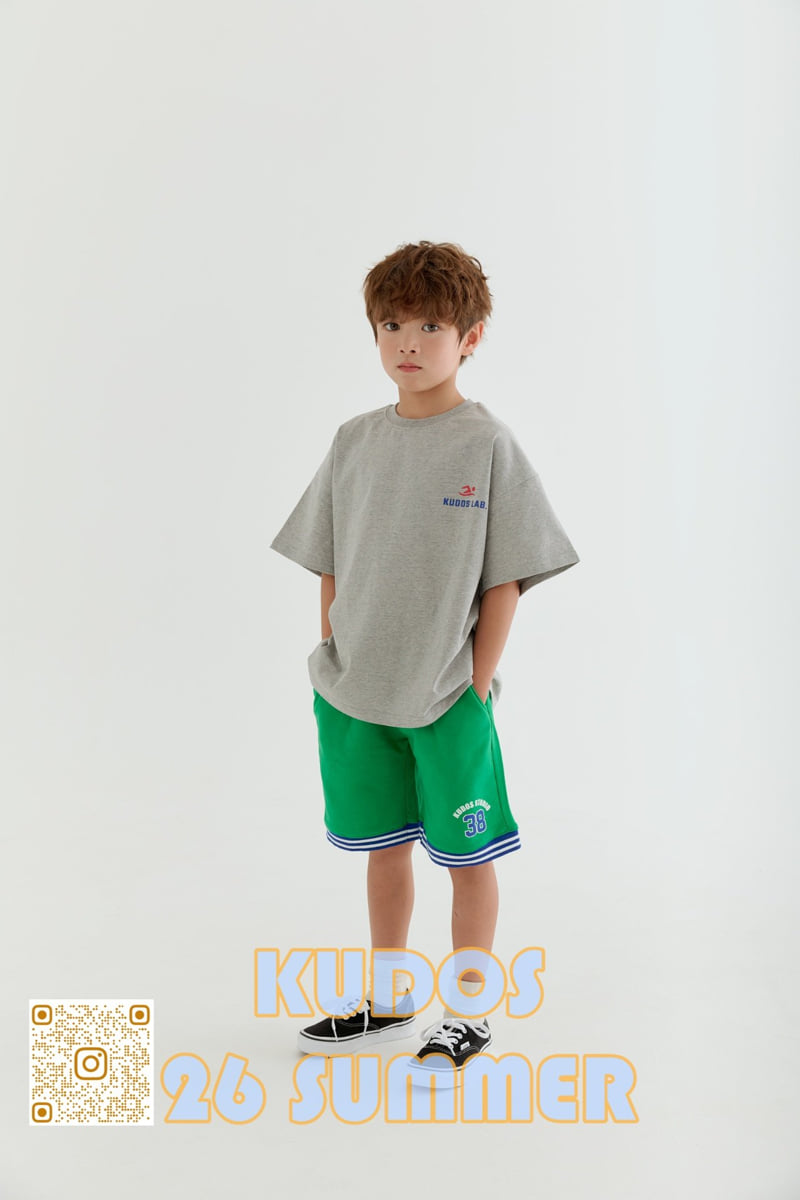Kudos - Korean Children Fashion - #kidsshorts - The Pool Short Sleeve Tee - 11
