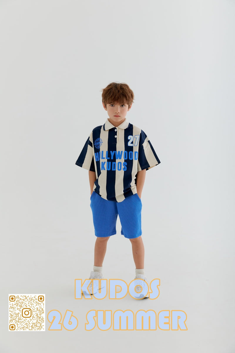 Kudos - Korean Children Fashion - #littlefashionista - Hollywood Collar Tee - 11