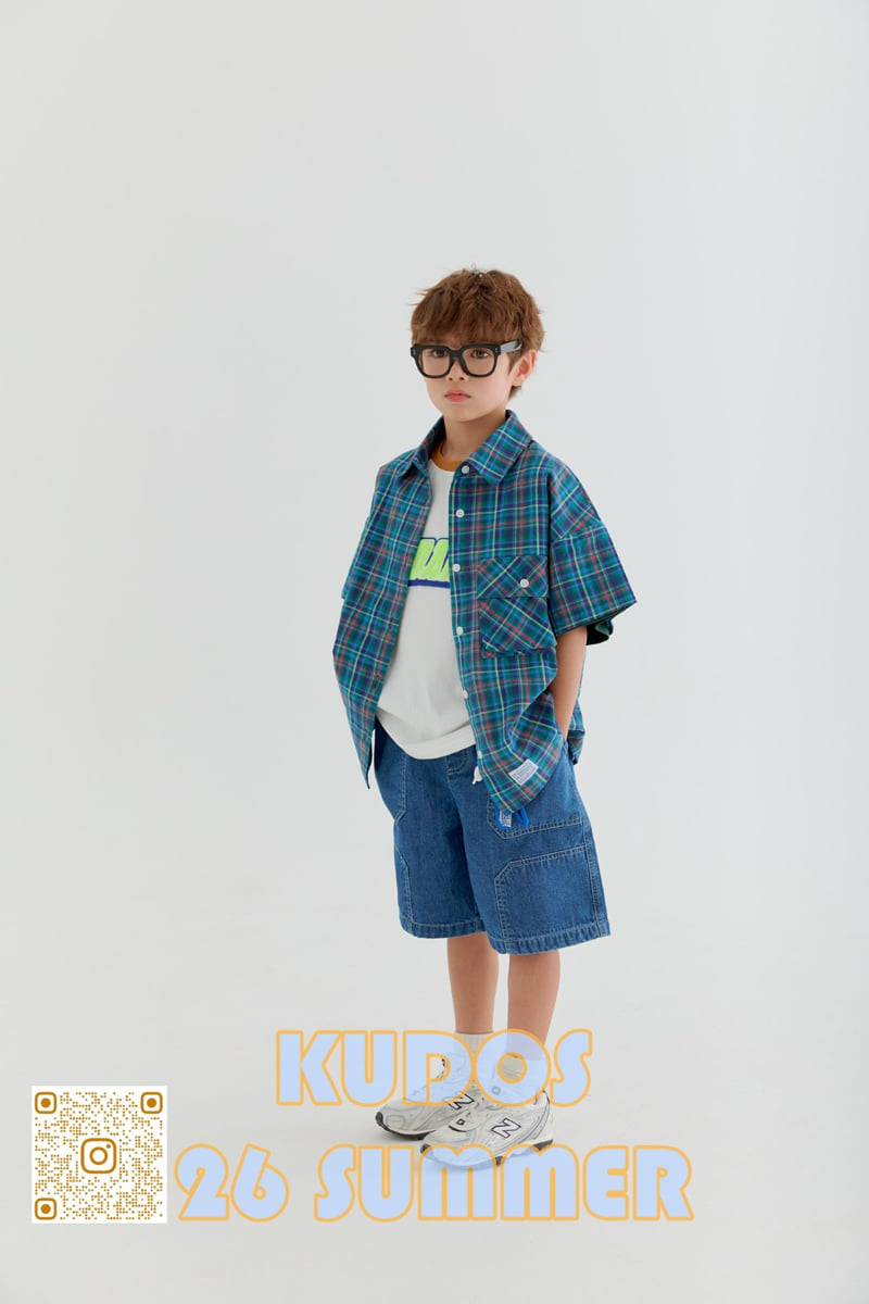 Kudos - Korean Children Fashion - #magicofchildhood - Check Shirt - 3