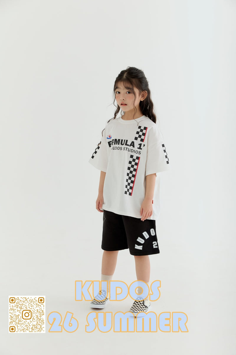 Kudos - Korean Children Fashion - #prettylittlegirls - Formula 1 Short Sleeve Tee - 6