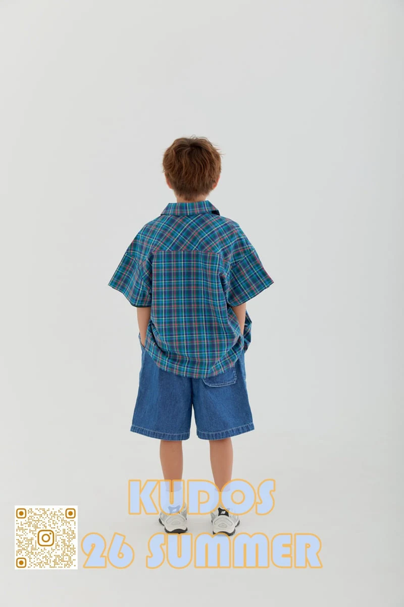 Kudos - Korean Children Fashion - #prettylittlegirls - Check Shirt - 5