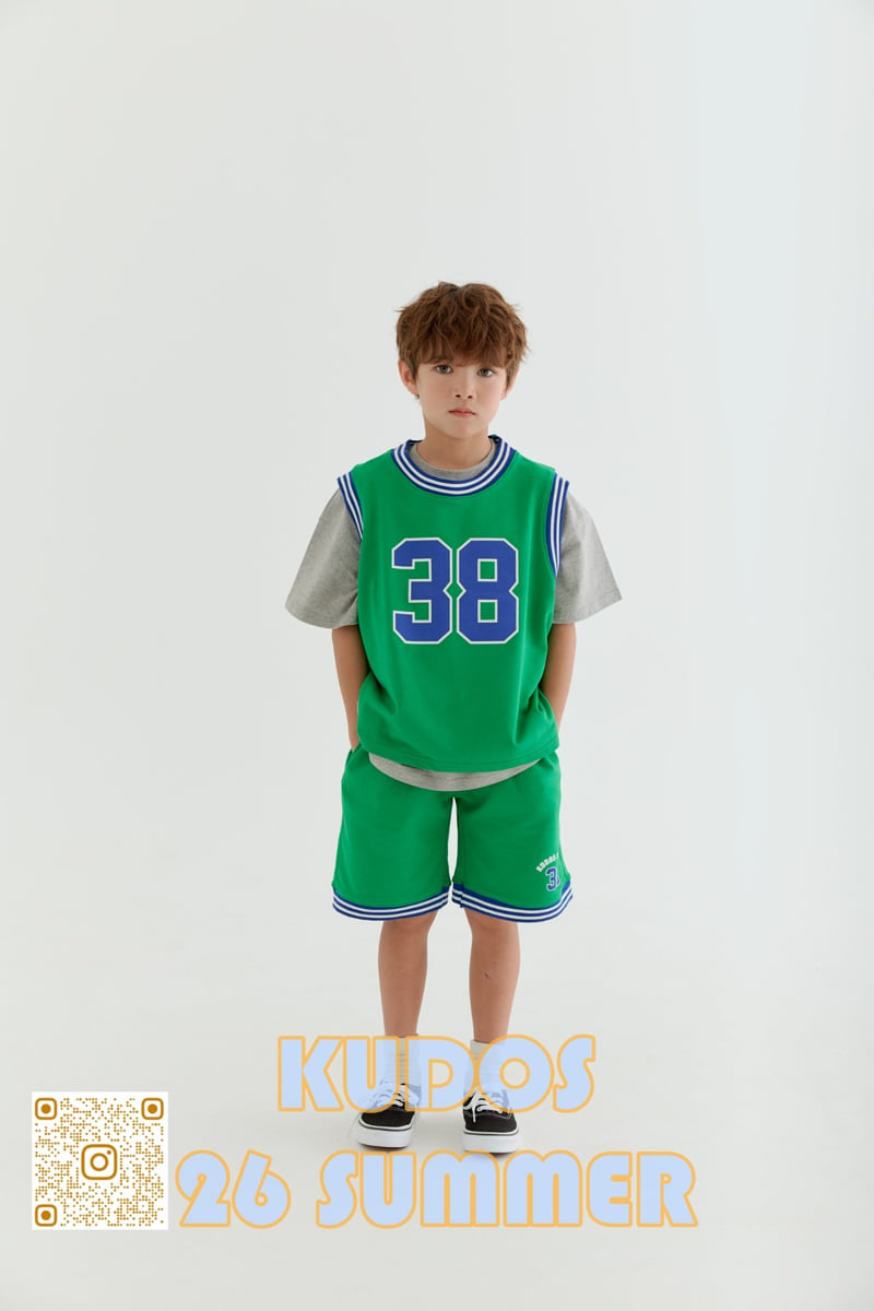 Kudos - Korean Children Fashion - #prettylittlegirls - Basketball Top - 2