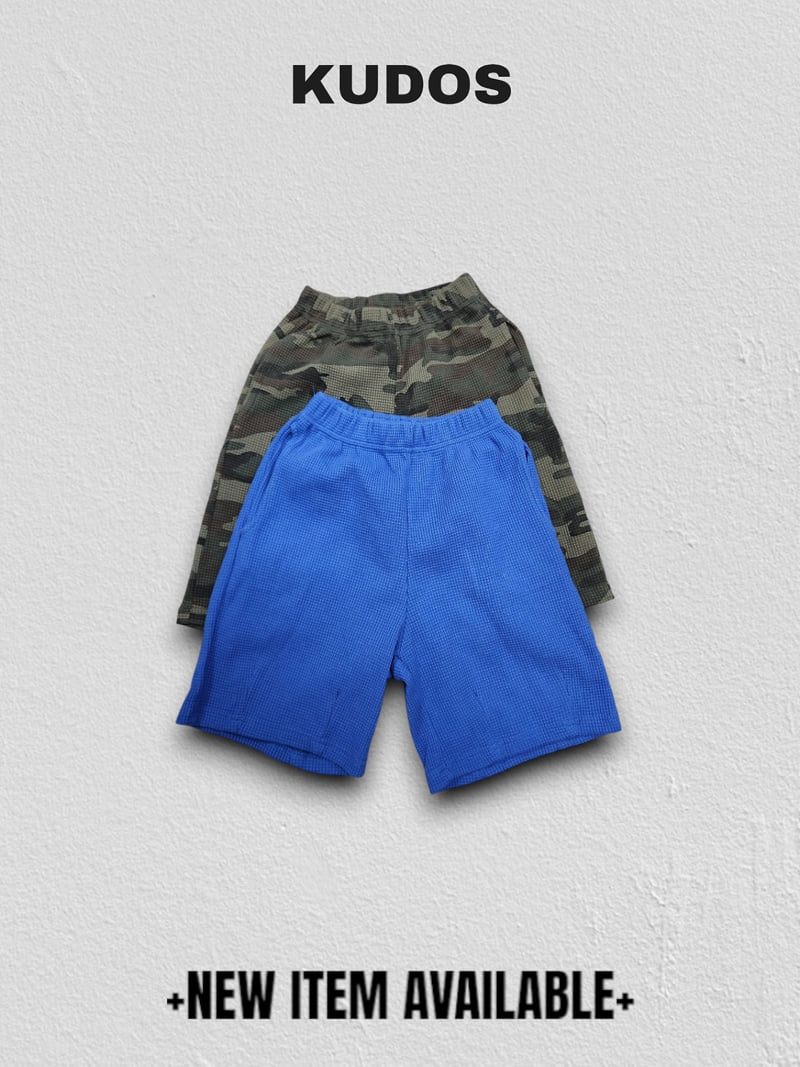 Kudos - Korean Children Fashion - #prettylittlegirls - Waffle Shorts