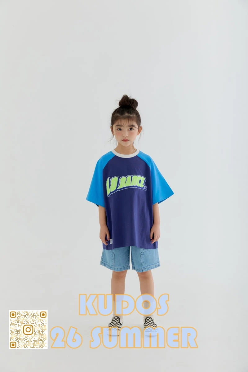 Kudos - Korean Children Fashion - #todddlerfashion - Neon Patch Short Sleeve Tee - 11