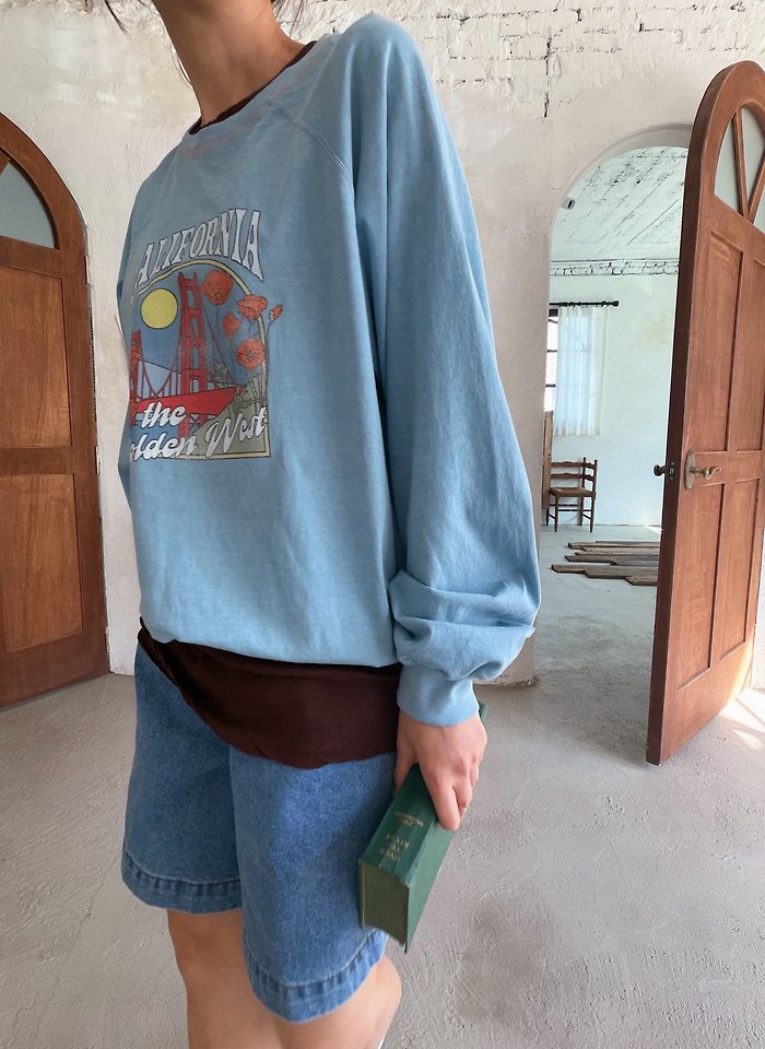 Lagrass - Korean Women Fashion - #momslook - Golden Sweatshirt - 5