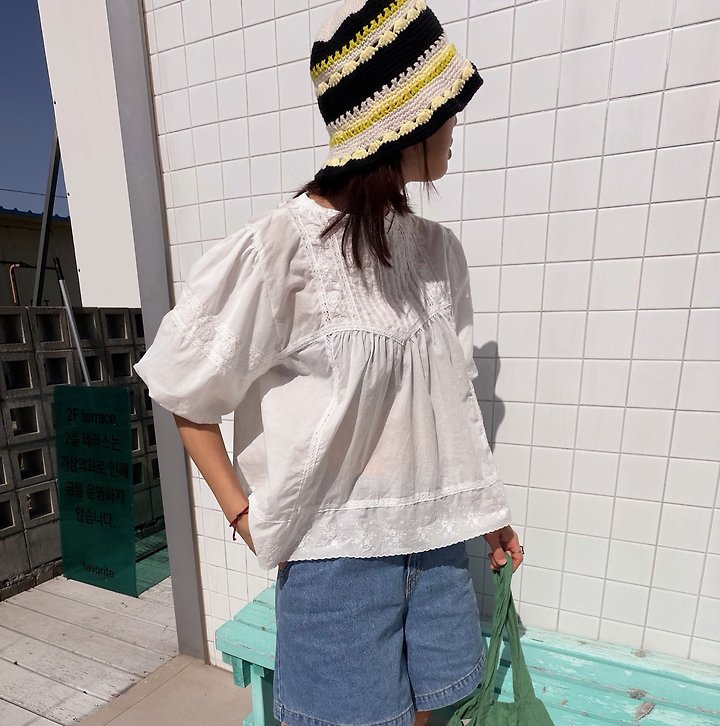 Lagrass - Korean Women Fashion - #momslook - Dorin Blouse - 6