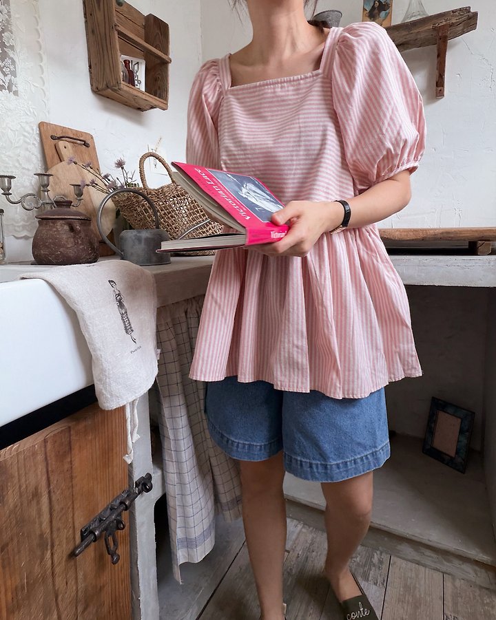 Lagrass - Korean Women Fashion - #momslook - Stee Blouse - 4