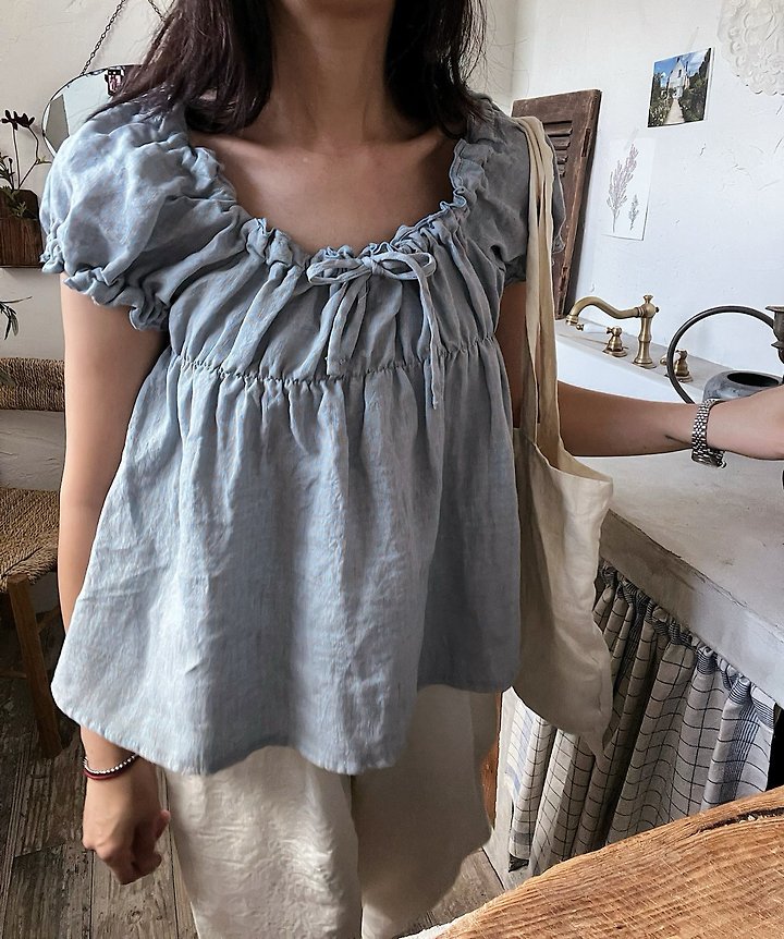 Lagrass - Korean Women Fashion - #momslook - Nuti Blouse - 6