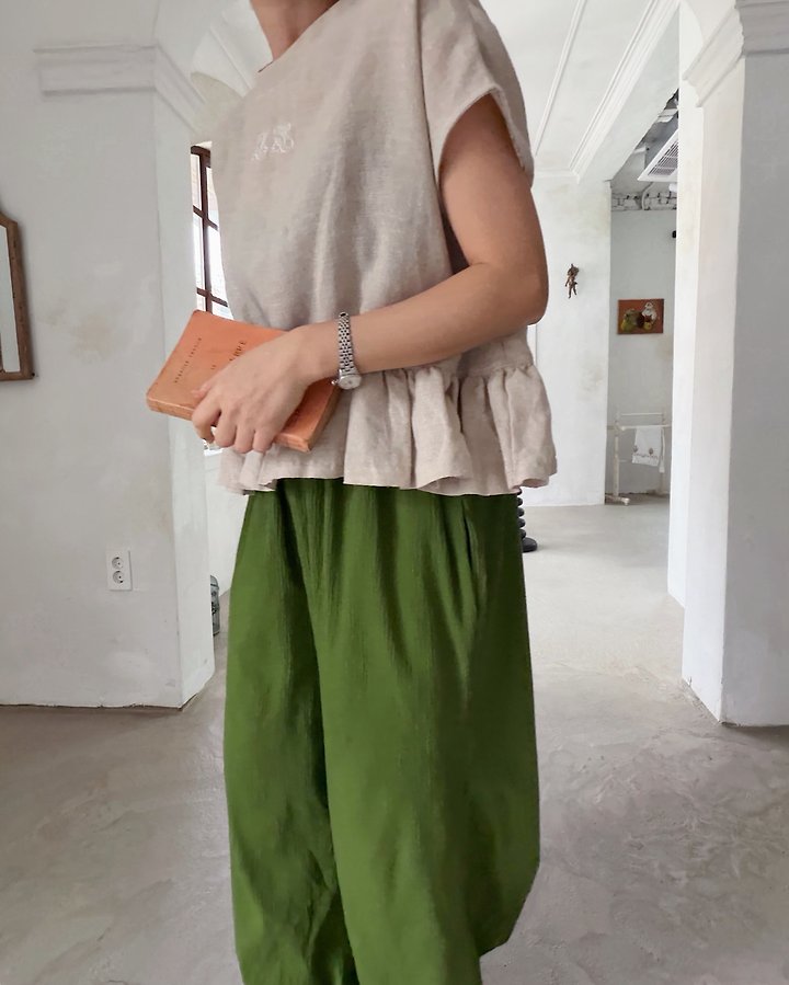 Lagrass - Korean Women Fashion - #momslook - Nerf Blouse - 10