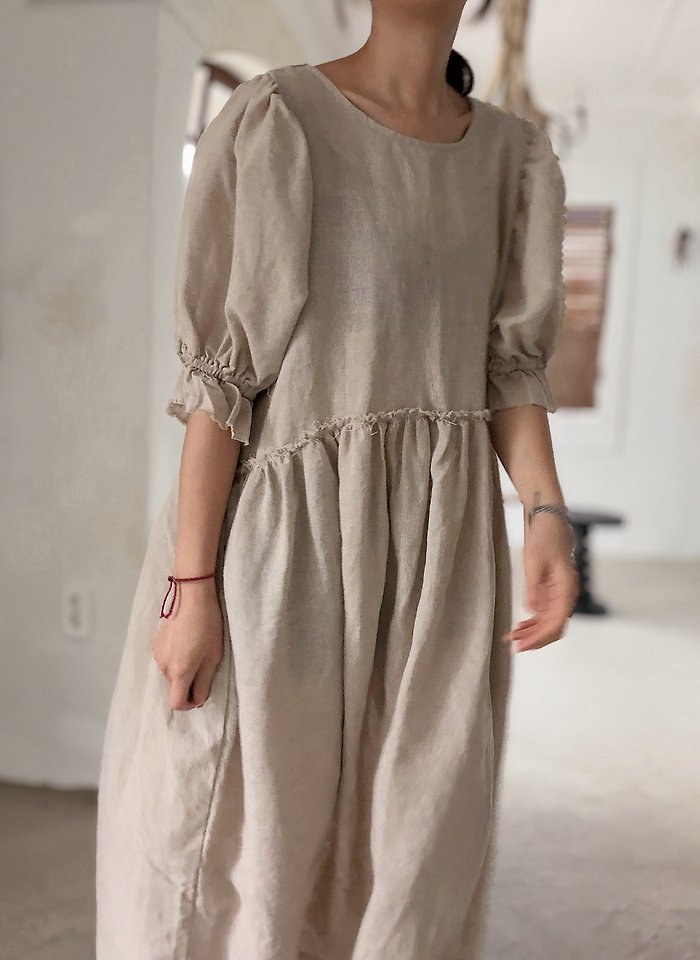 Lagrass - Korean Women Fashion - #womensfashion - Badge One-piece - 4