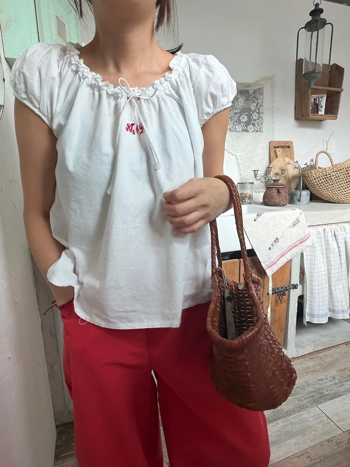 Lagrass - Korean Women Fashion - #momslook - Ed Blouse - 8