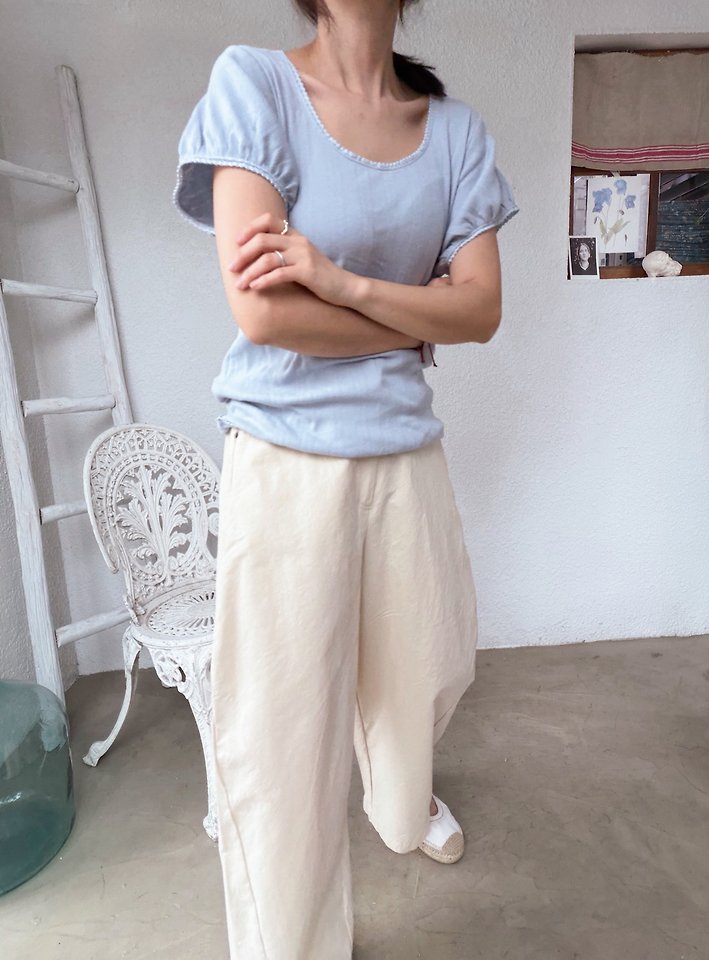 Lagrass - Korean Women Fashion - #vintageinspired - Sophie Tee - 8