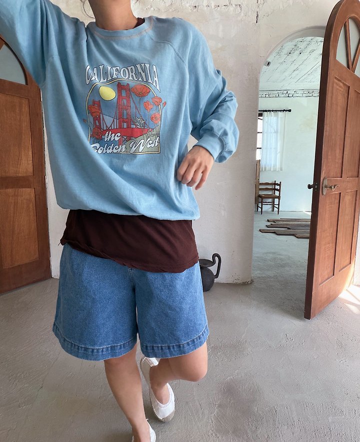 Lagrass - Korean Women Fashion - #vintagekidsstyle - Golden Sweatshirt - 10