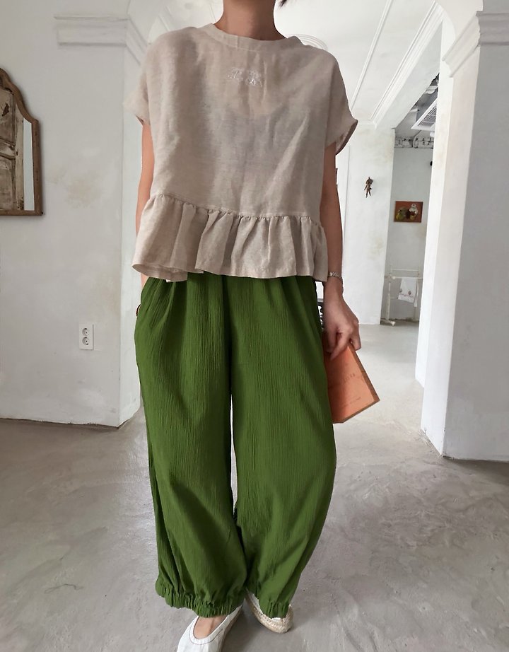 Lagrass - Korean Women Fashion - #womensfashion - Nerf Blouse - 5