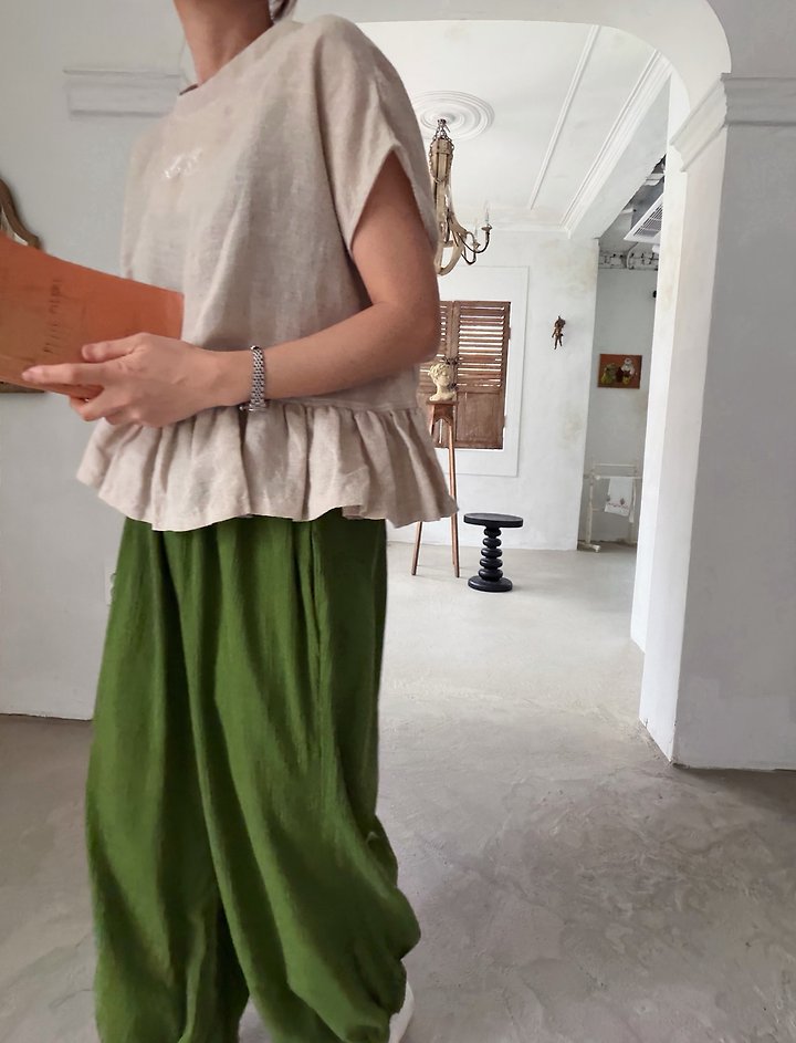 Lagrass - Korean Women Fashion - #womensfashion - Nerf Blouse - 7