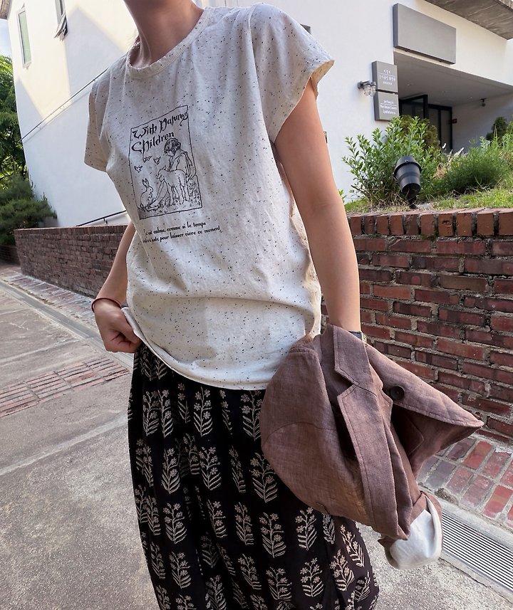 Lagrass - Korean Women Fashion - #womensfashion - Children Tee - 12