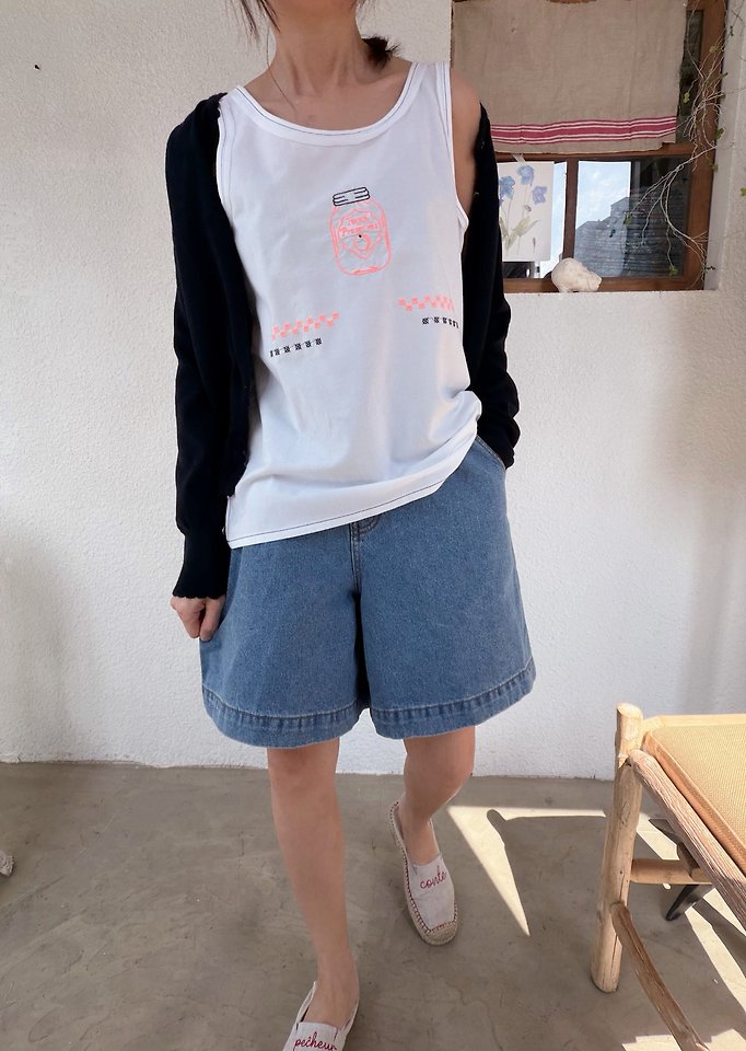 Lagrass - Korean Women Fashion - #womensfashion - Glass Sleeveless Top - 2