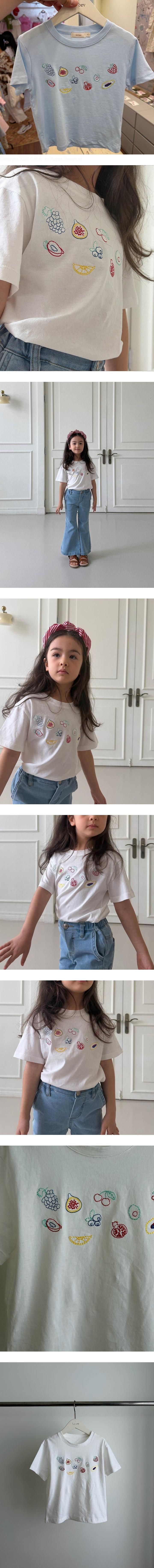 Le Bev - Korean Children Fashion - #minifashionista - Fruits Tee